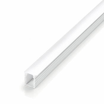 PERFIL ALUMINIO 2M BRANCO EMBUTIR FININHO 9X11,2