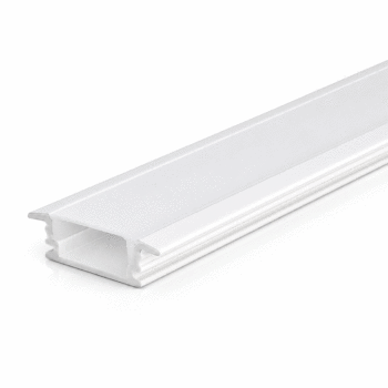 PERFIL ALUMINIO 2M BRANCO EMBUTIR 41,3X10