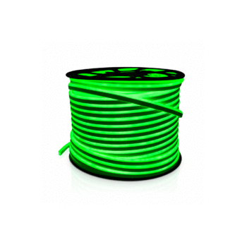 MANGUEIRA NEON 100m C/5 RABICHO /VERDE 220v100M CORTE 1M