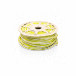 MANGUEIRA SILICONE FLEXIVEL PARA FITA LED 2° GERACAO 50 METROS AMARELA