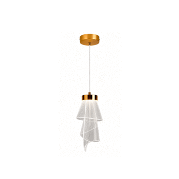 PENDENTE ACRILICO VÉU DE LUZ 5W
