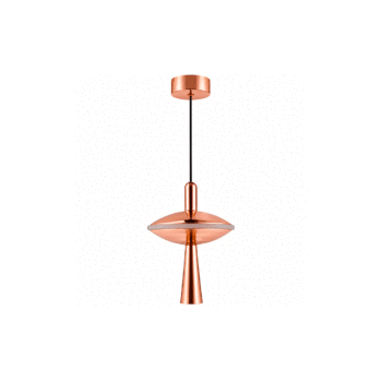 PENDENTE ORION ROSE GOLD 6+2W