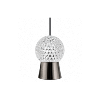 PENDENTE DIAMANTE 6+3W GRAFITE