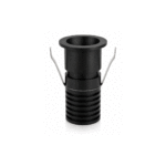 MINI SPOT LED EMBUTIR DOTTO 1W PRETO