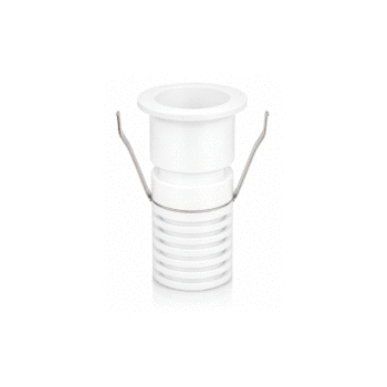 MINI SPOT LED EMBUTIR DOTTO 1W BRANCO