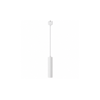 PENDENTE TUBO PARA TRILHO 7W BRANCO