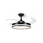 PLAFON LED FRESH WIND 36W PRETO