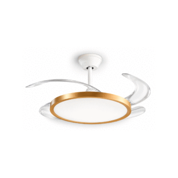 PLAFON LED FRESH WIND DOURADO