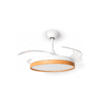 PLAFON LED FRESH WIND MADEIRA + BRANCO