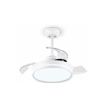 PLAFON LED BREEZE HOME BRANCO (LUZ LATERAL)