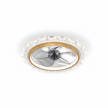 PLAFON LED MINIWIND 12''304,8MM 23W MADEIRA CLARA