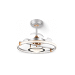 PLAFON LED RINGWIND CRISTAL 21''533,4MM BRANCO