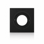 SPOT PLANO PAR20 QUADRADO PRETO + SOQUETE E27