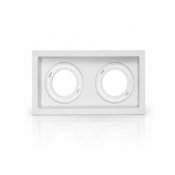 SPOT RECUADO MR16 DUPLO + SOQUETE E27