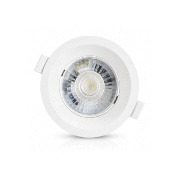 Recuado Redondo | Branco - 6W
